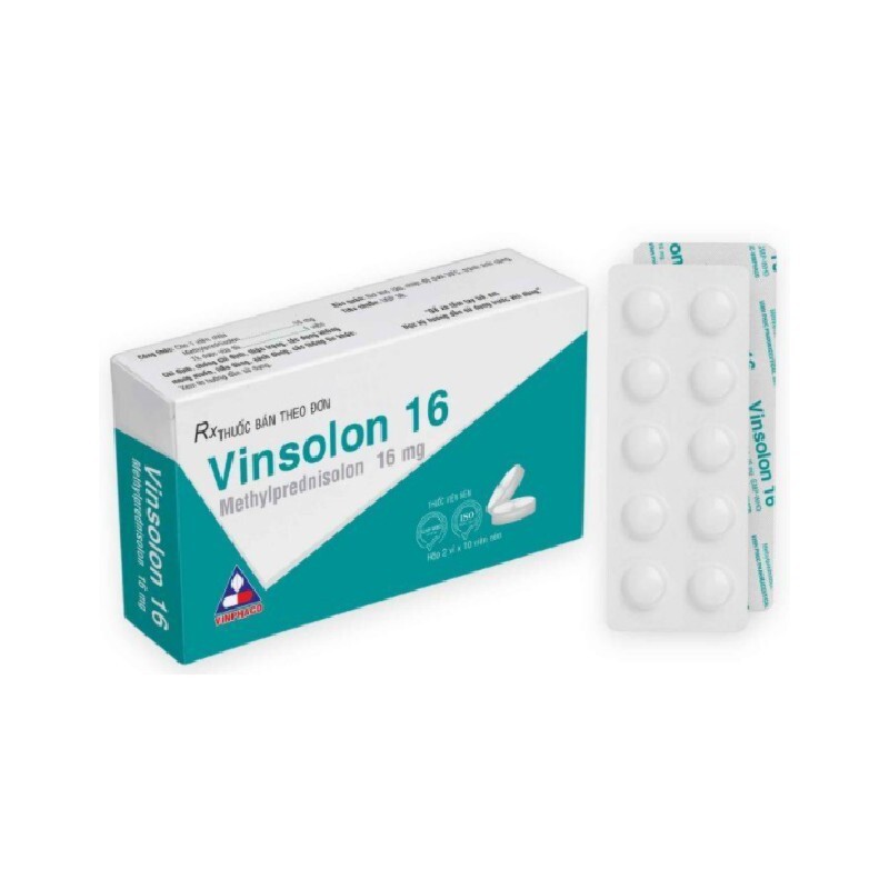 Vinsolon 16 Hộp 20 Viên - Trị Viêm Da Dị Ứng