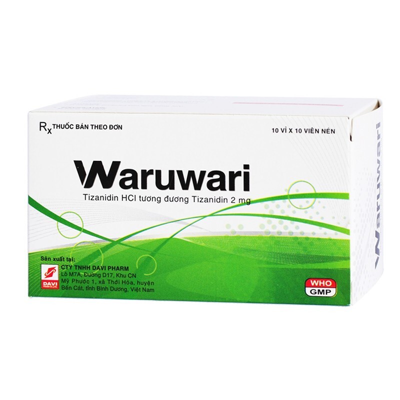 Waruwari Hộp 100 Viên - Thuốc Giãn Cơ