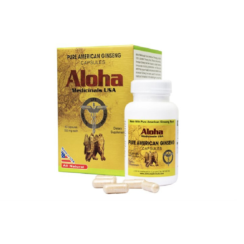 Aloha Medicinals USA Hộp 60 Viên - Phục Hồi Sức Khoẻ