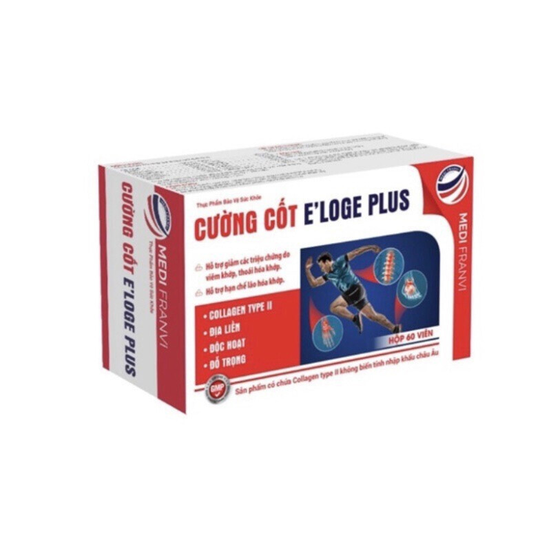 Cường Cốt Eloge Plus Hộp 60 Viên - Hỗ Trợ Xương Khớp
