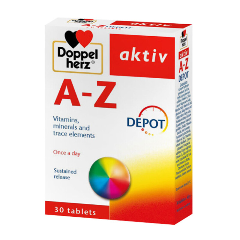 Doppelherz A Z Depot Hộp 30 Viên - Vitamin Tổng Hợp