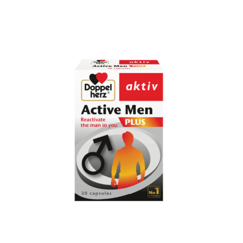 Doppelherz Active Men Plus Hộp 30 Viên - Tăng Cường Sinh Lý