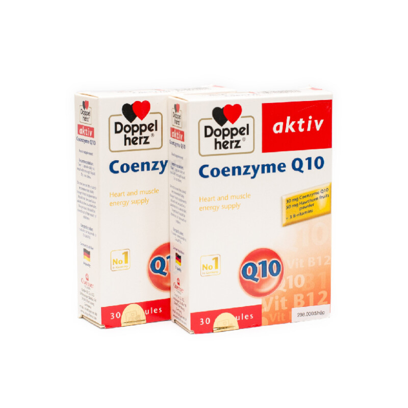 Doppelherz Coenzyme Q10 Hộp 30 Viên - Sức Khoẻ Tim Mạch