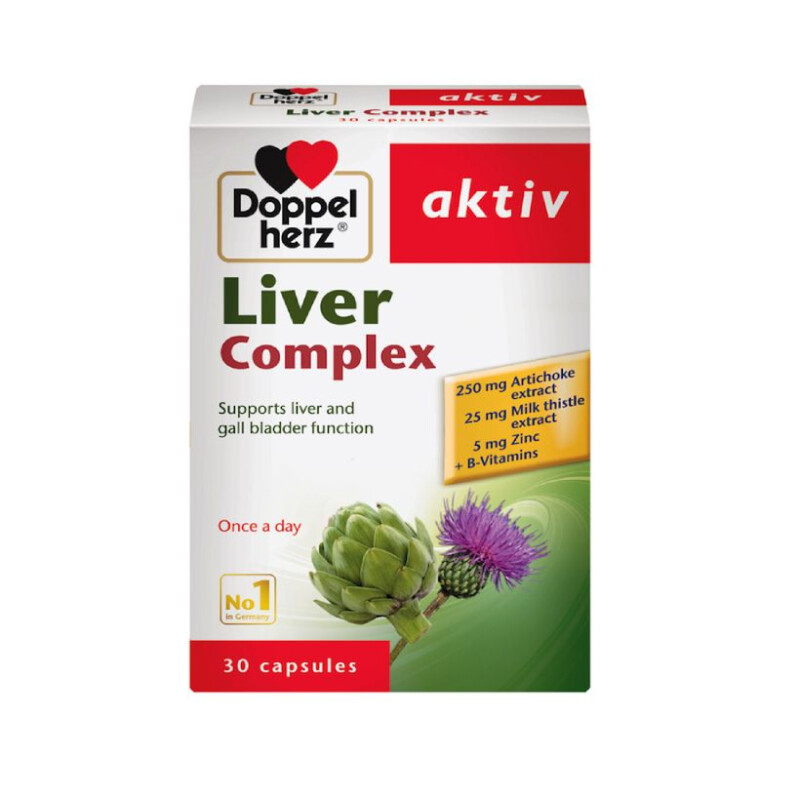 Doppelherz Liver Complex Hộp 30 Viên - Hạ Men Gan