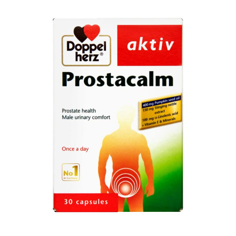 Doppelherz Prostacal Hộp 30 Viên - Ngăn U Sơ Tuyến Tiền Liệt