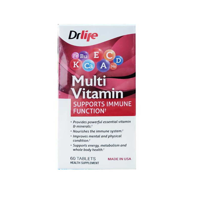 Dr Life Multi Vitamin Hộp 60 Viên - Vitamin Tăng Đề Kháng