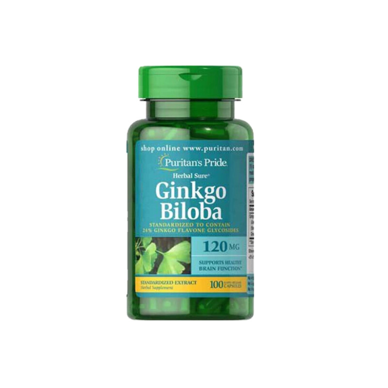Ginkgo Biloba 120mg Lọ 100 Viên - Tăng Cường Tuần Hoàn Não