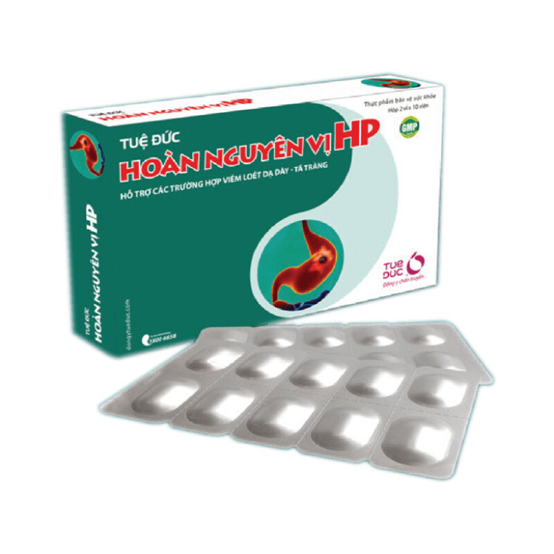 Hoàn Nguyên Vị HP Hộp 20 Viên - Hỗ Trợ Trị Các Bệnh Dạ Dày