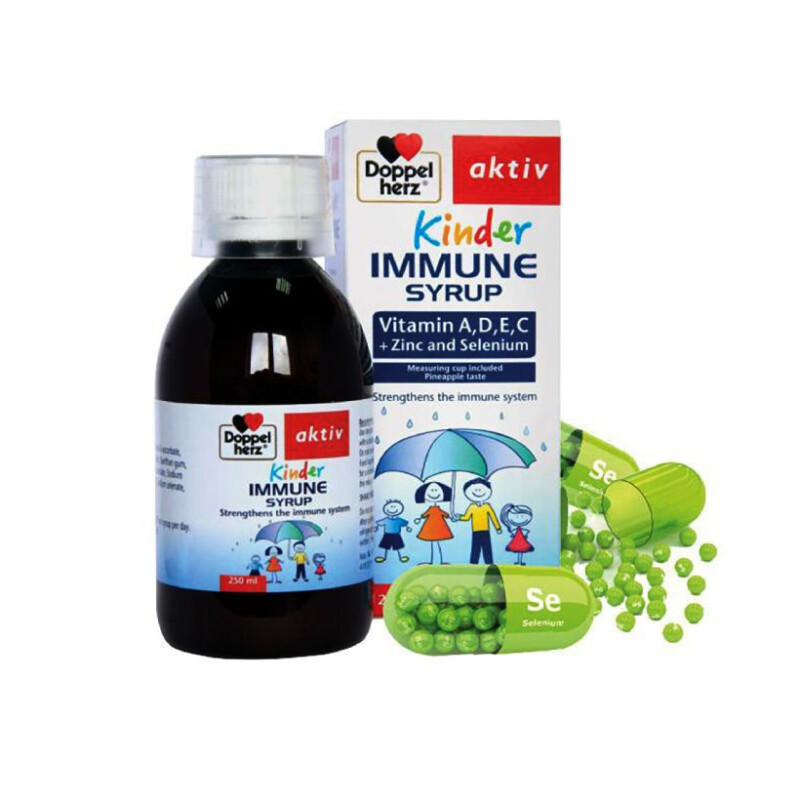Kinder Immune Chai 250ml - Nâng Cao Hệ Miễn Dịch Cho Bé
