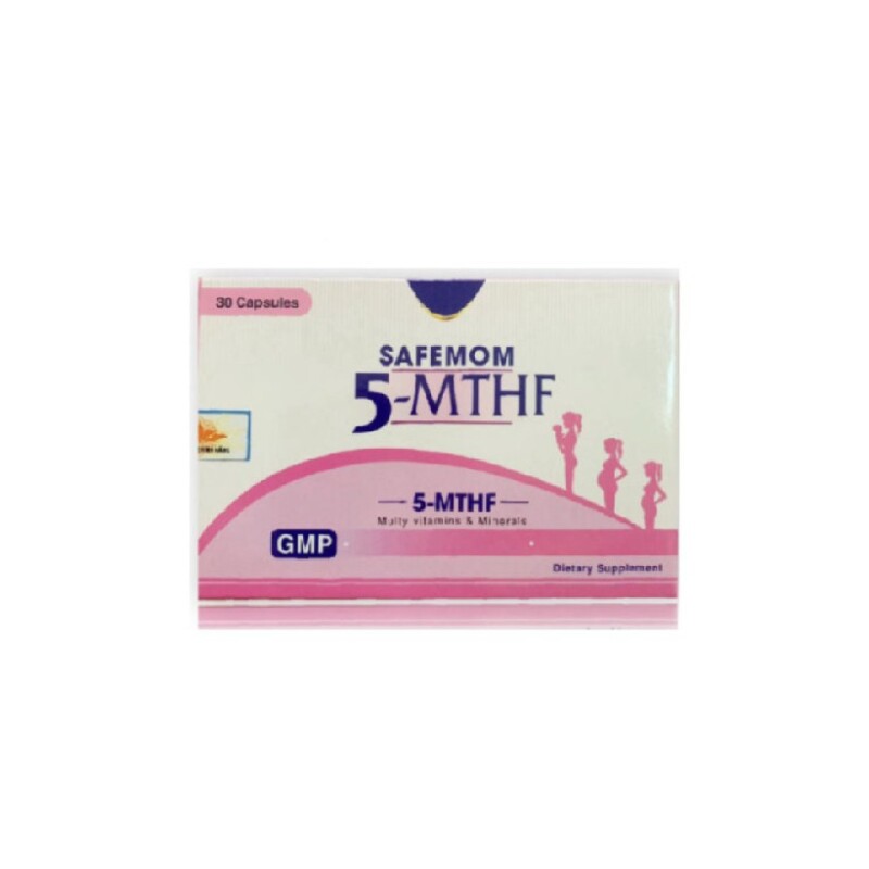 Safemom 5 MTHF Hộp 30 Viên - Tăng Hiệu Quả Thụ Tinh Nhân Tạo