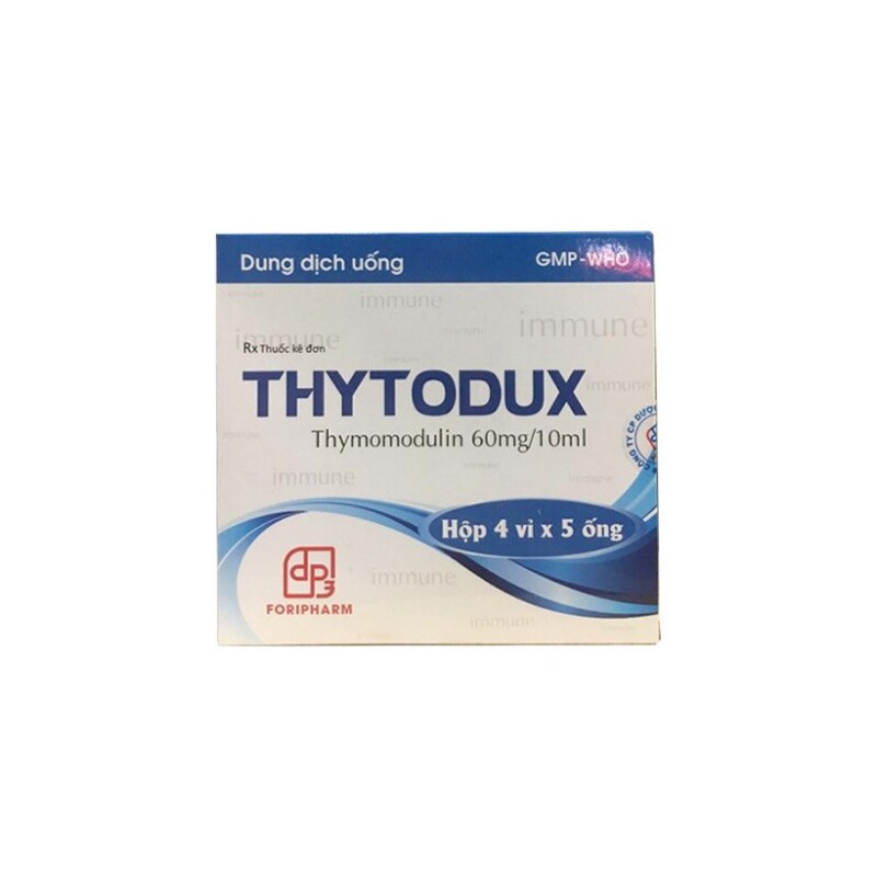 Thytodux Hộp 20 Ống - Phòng Tái Nhiễm Khuẩn Hô Hấp