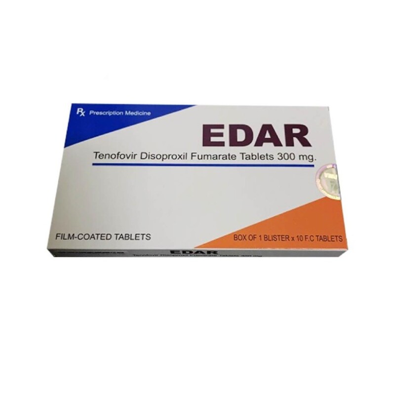 Edar 300mg Hộp 10 Viên - Kết Hợp Điều Trị Viêm Gan B