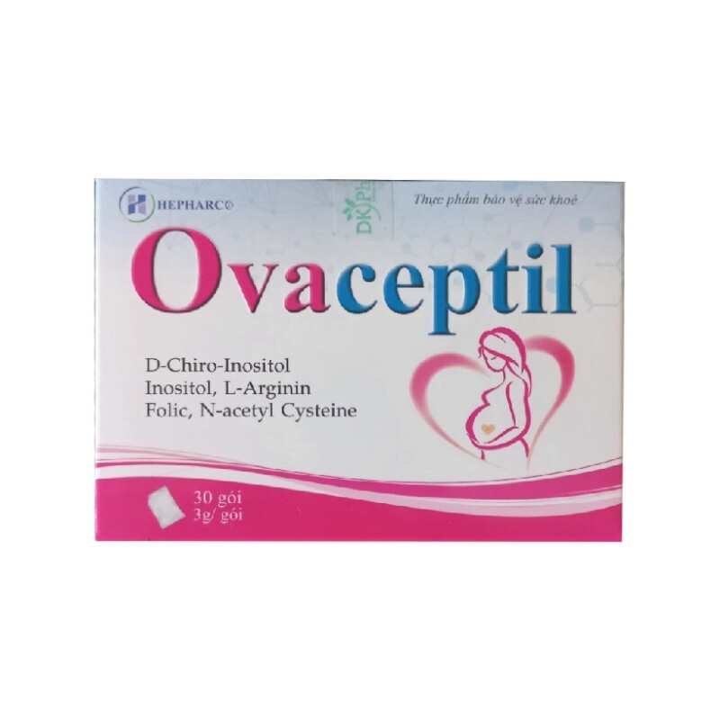 Ovaceptil Hộp 30 Gói - Hỗ Trợ Khả Năng Sinh Sản Nữ Giới Ovaceptil Hộp 30 Gói - Hỗ Trợ Khả Năng Sinh Sản Nữ Giới