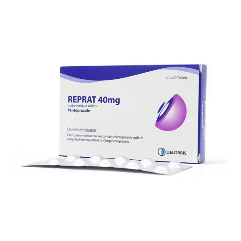 Reprat Hộp 20 Viên - Điều Trị Viêm Loét Dạ Dày