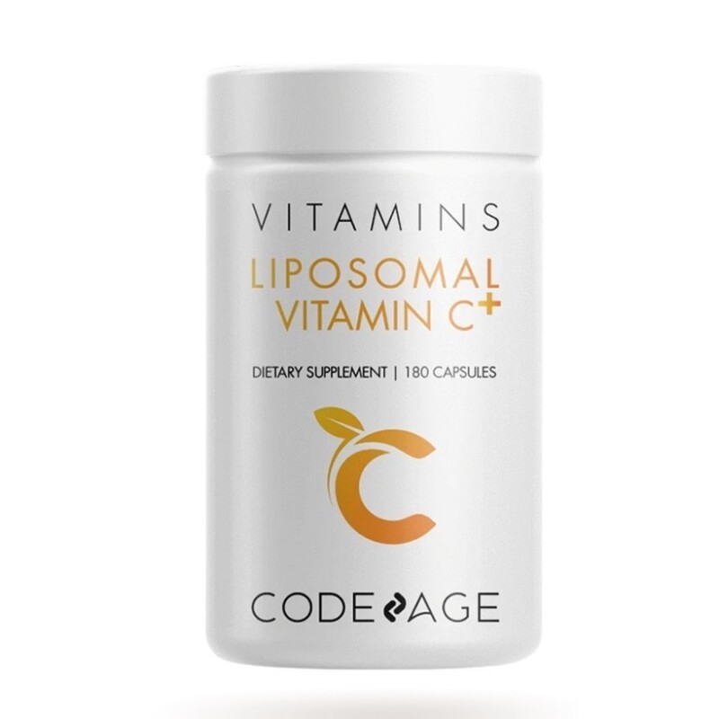 Code Age Liposomal Vitamin C Lọ 180 Viên - Ngăn Ngừa Lão Hoá Da