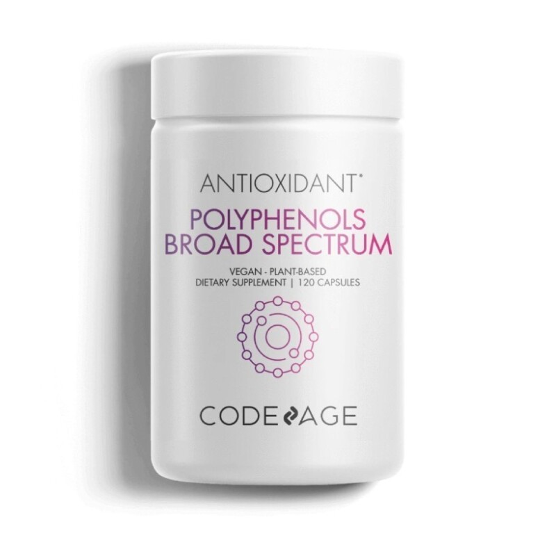 Code Age Polyphenols Broad Spectrum Lọ 120 Viên - Viên Uống Chống Nắng